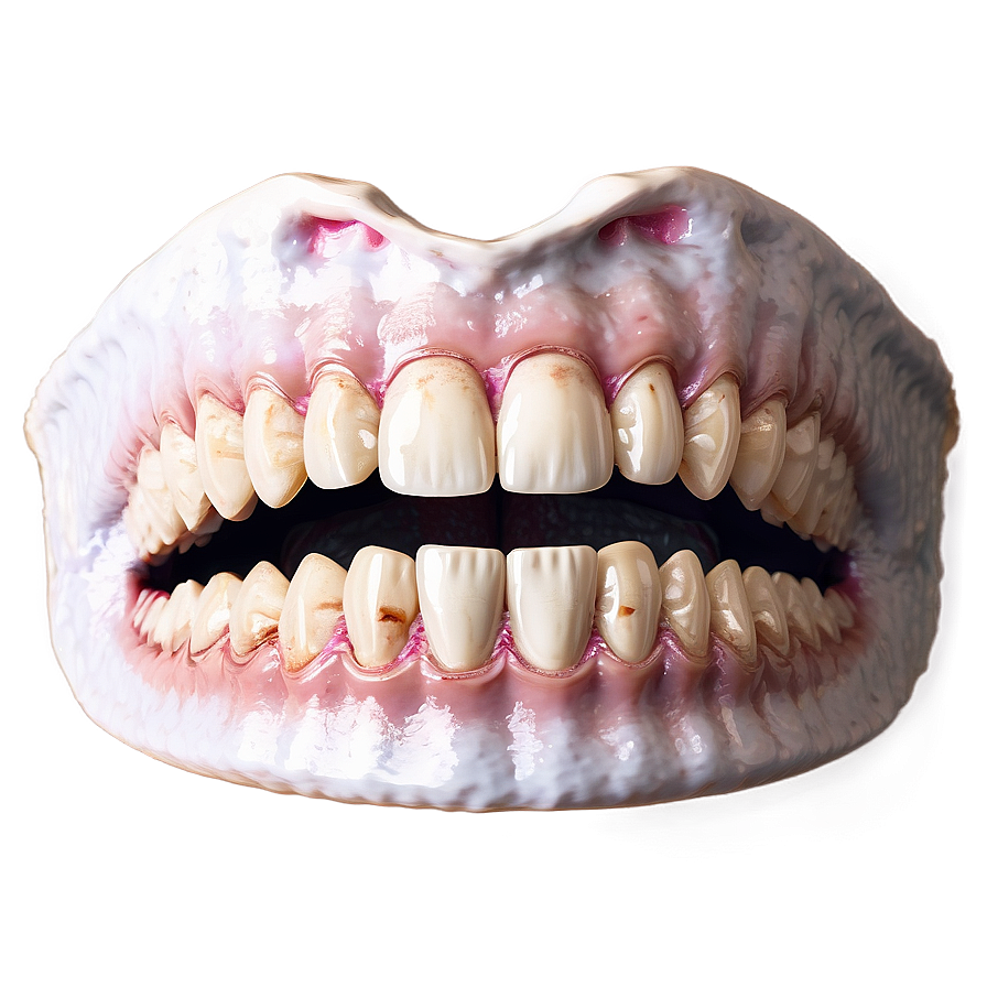 Bone-chilling Mouth Png 5 PNG Image