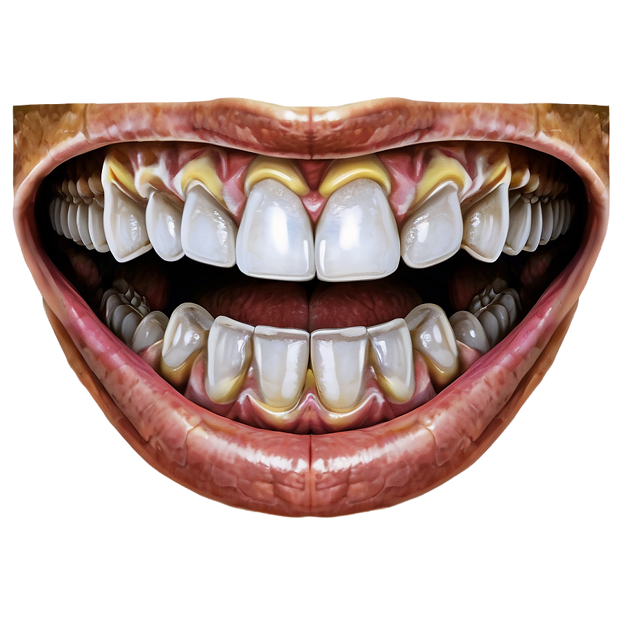 Bone-chilling Mouth Png Utx PNG Image