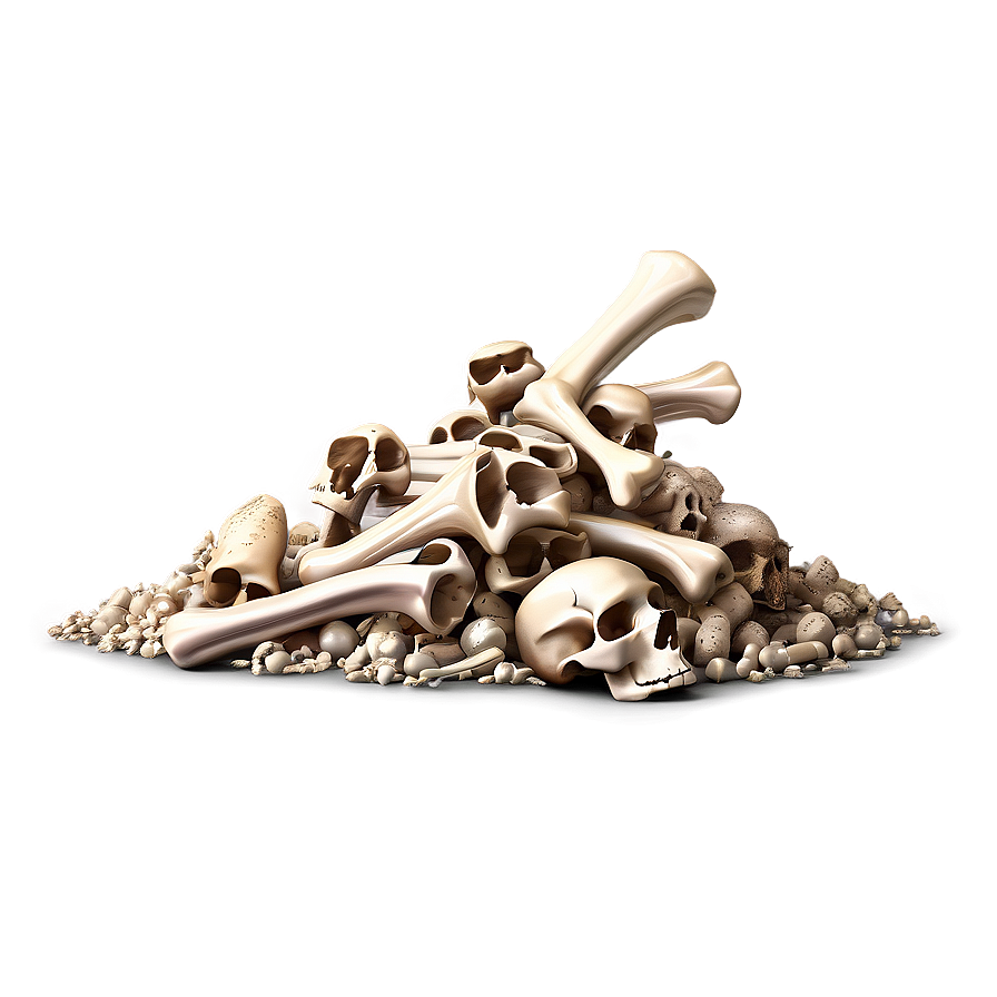 Bone Heap Illustration Png 52 PNG Image