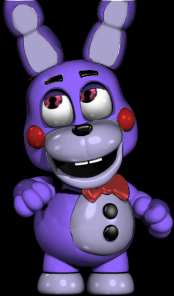 Bonnie F N A F Character PNG Image