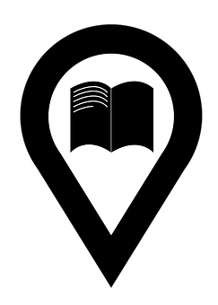 Book Love Location Icon PNG Image