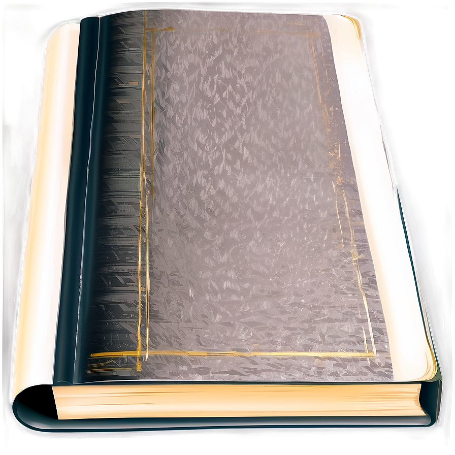 Book Vector D PNG Image