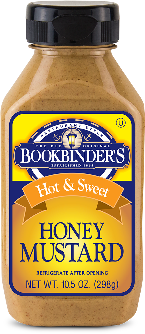 Bookbinders Honey Mustard Bottle PNG Image