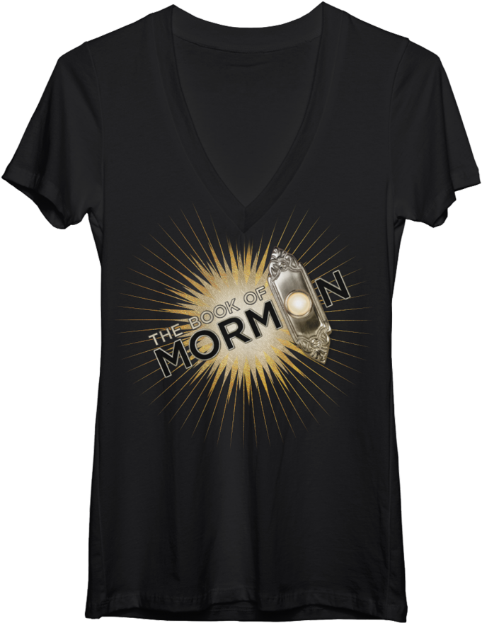 Bookof Mormon T Shirt Design PNG Image