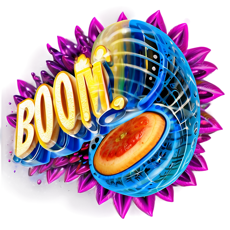 Boom Word Art Png 33 PNG Image