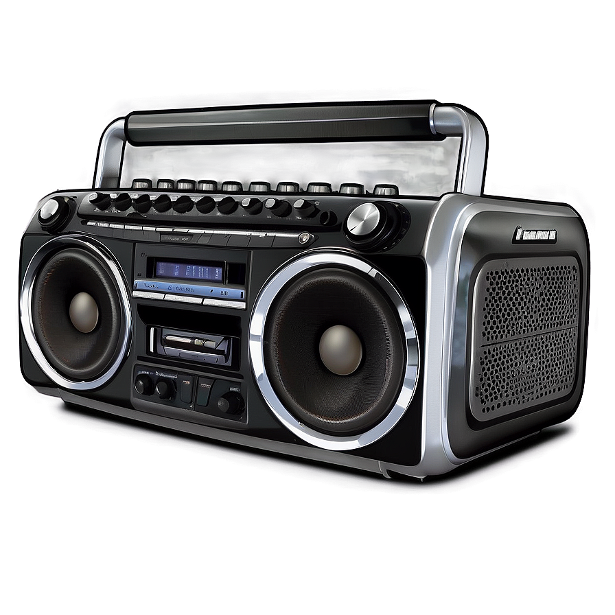 Boombox With Radio Png 10 PNG Image