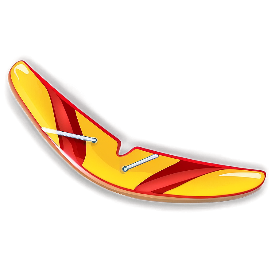 Boomerang On White Background Png 32 PNG Image