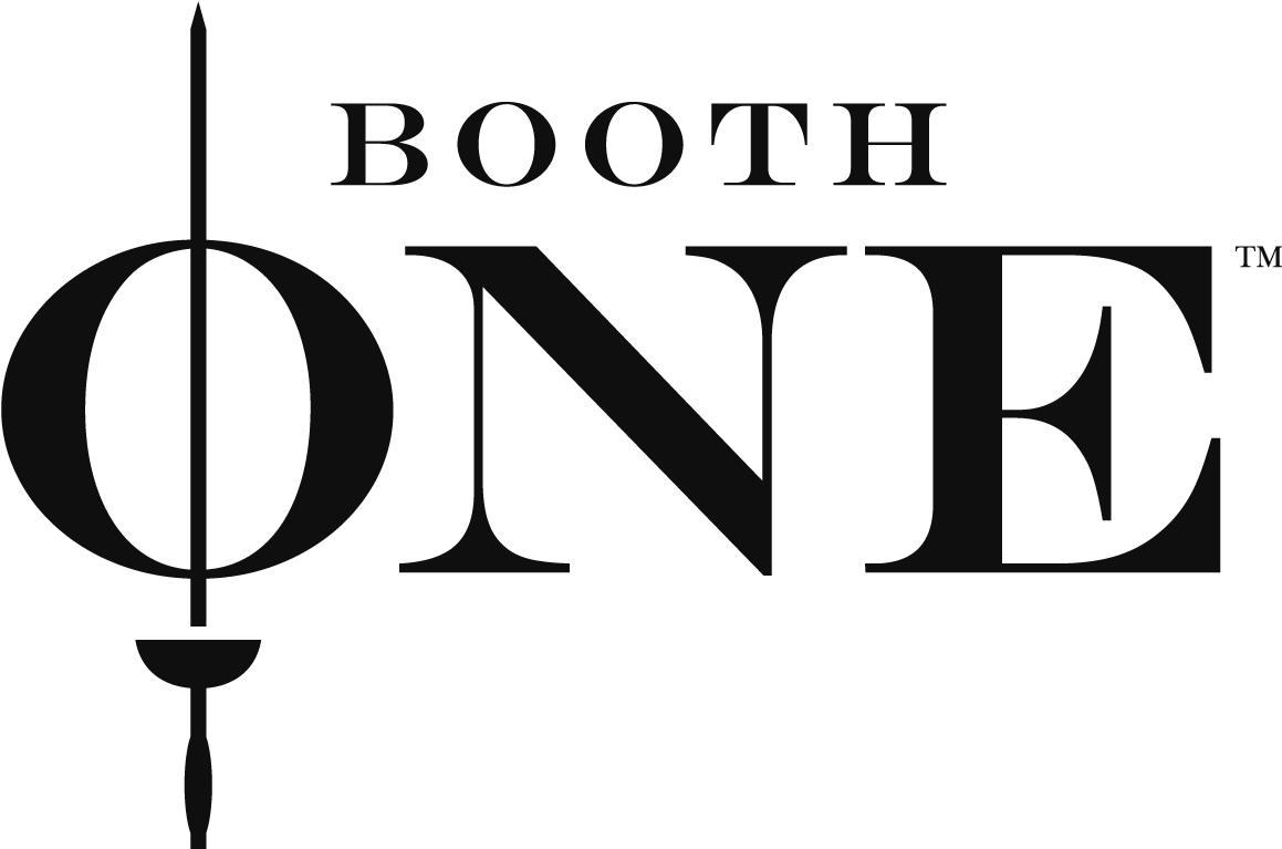 Booth One Logo Design PNG Image