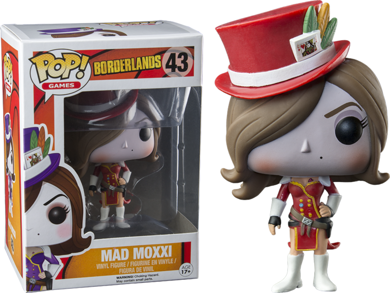 Borderlands Mad Moxxi Funko Pop PNG Image