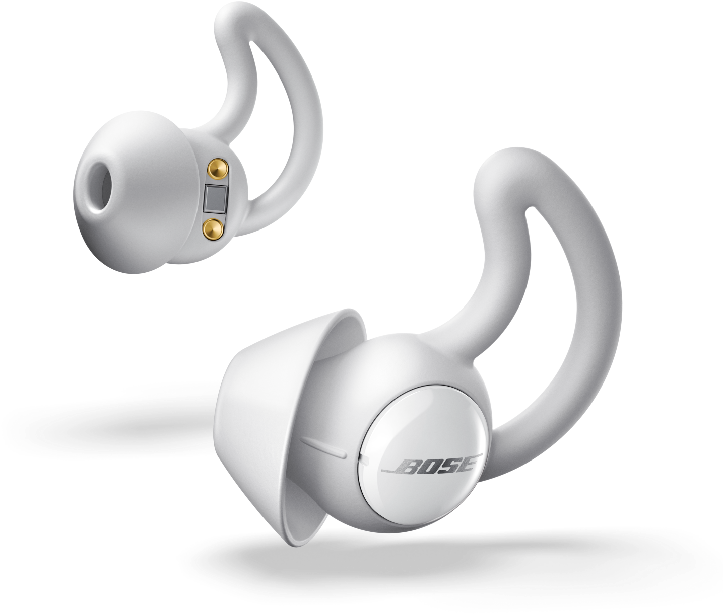 Bose Sport Earbuds White PNG Image