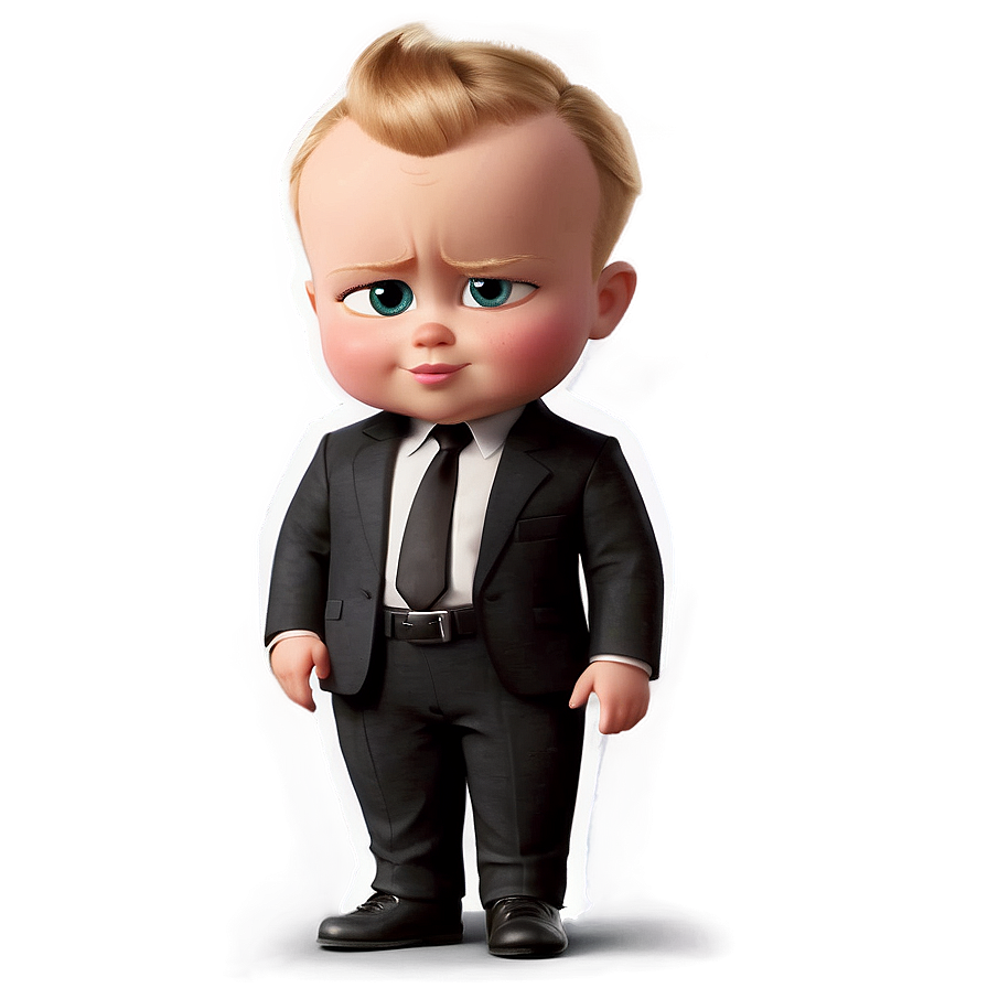 Boss Baby In Office Png Kig94 PNG Image