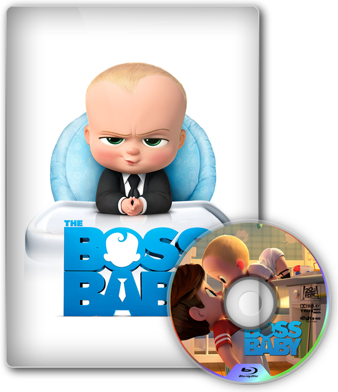 Boss Baby Movie D V D Cover Art PNG Image