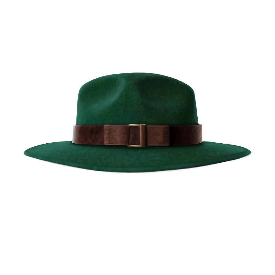 Bottle Green Hat Png Kvo27 PNG Image