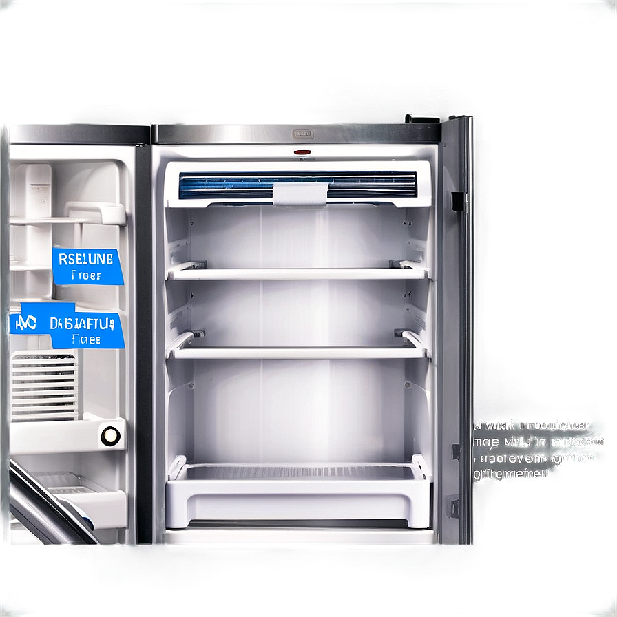 Bottom Freezer Fridge Png 3 PNG Image