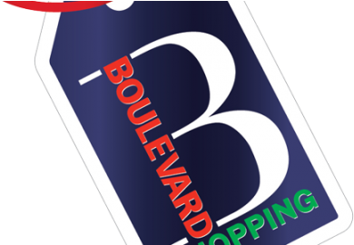 Boulevard Shopping Tag Logo PNG Image