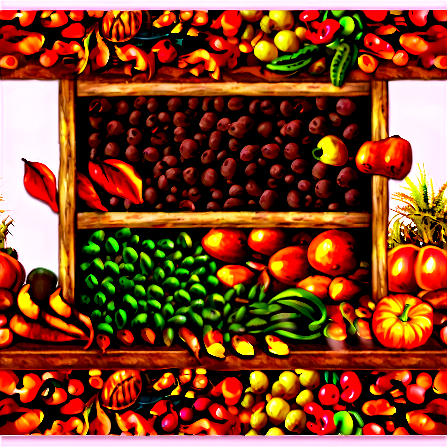 Bountiful Autumn Harvest Png 06112024 PNG Image