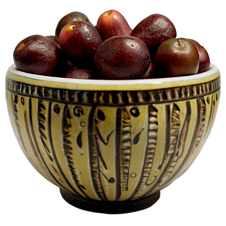 Bountiful Fruit Bowl Png 06132024 PNG Image