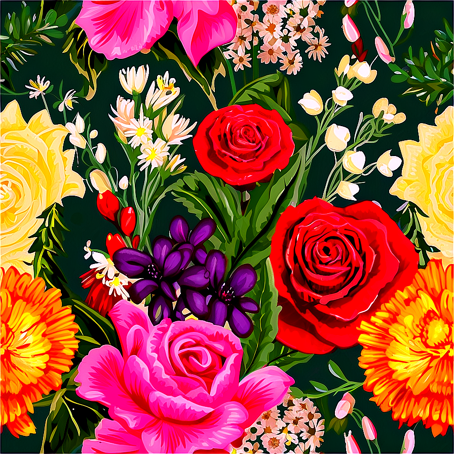 Bouquet B PNG Image