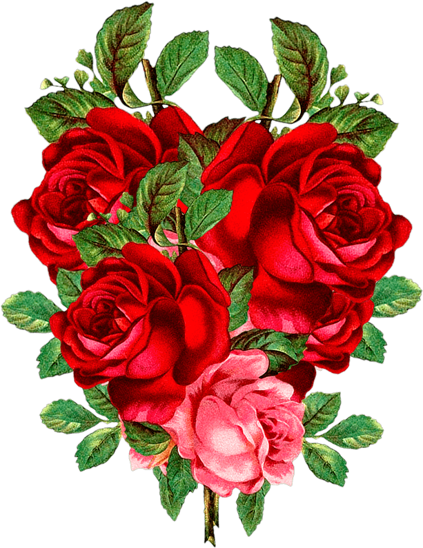 Bouquetof Red Roses Artwork PNG Image