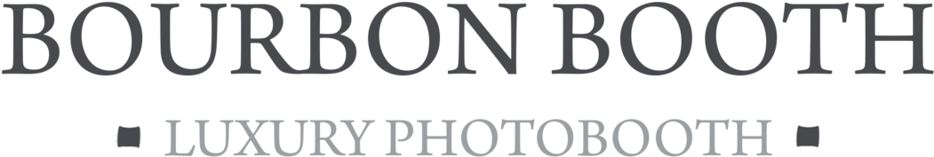 Bourbon Booth Luxury Photobooth Logo PNG Image