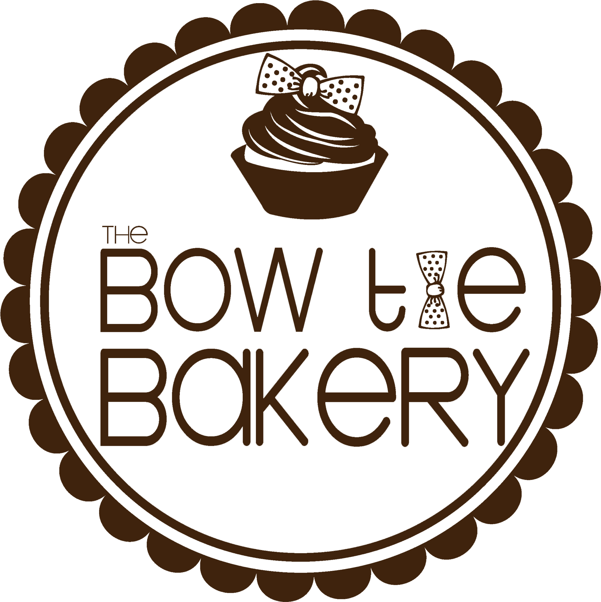 Bow Tie Bakery Logo PNG Image