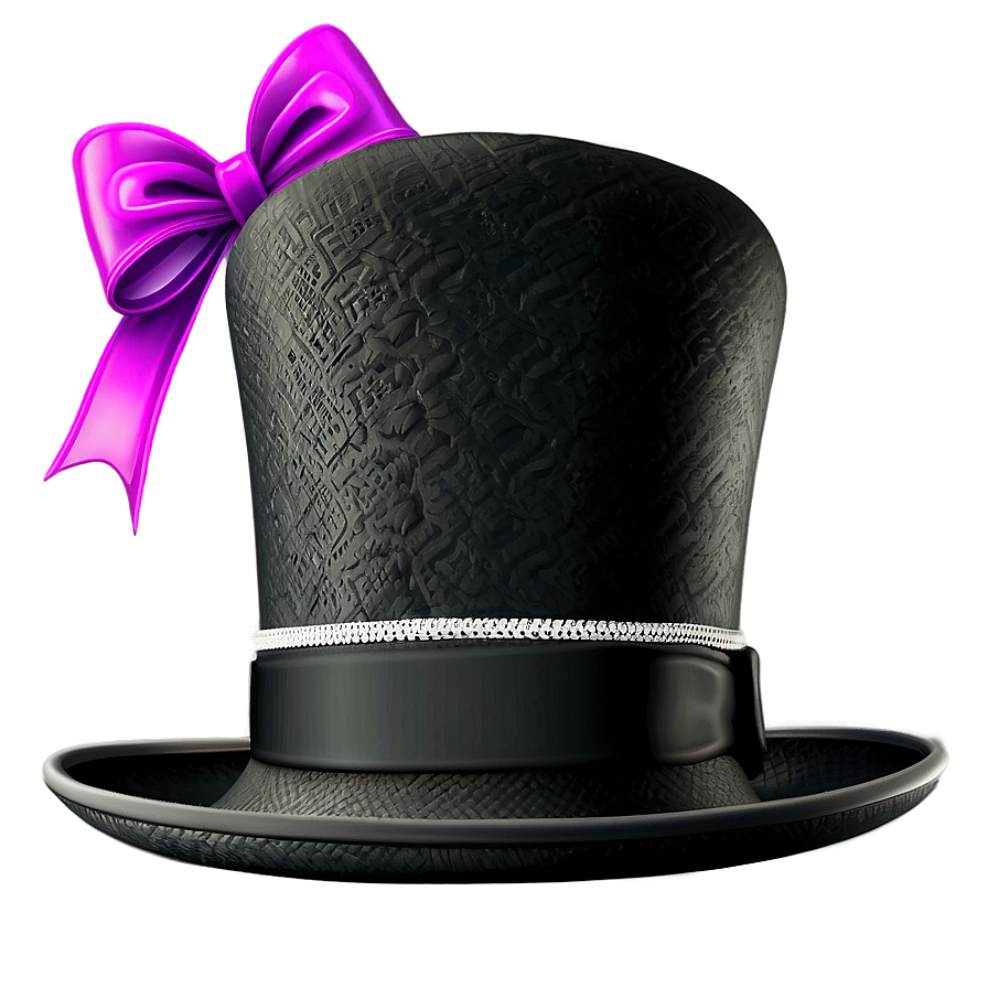 Bowler Hat With Bow Png 78 PNG Image