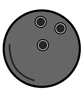 Bowling Ball Graphic PNG Image