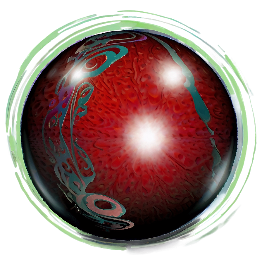 Bowling Ball With Swirls Png Jxa61 PNG Image