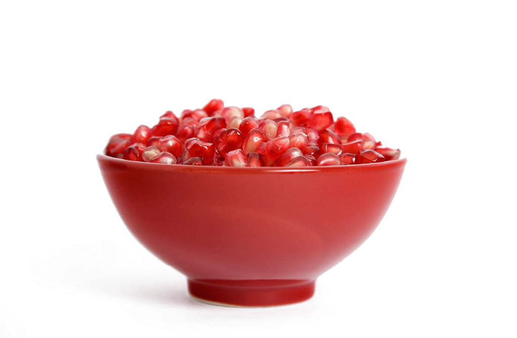 Bowlof Pomegranate Seeds PNG Image