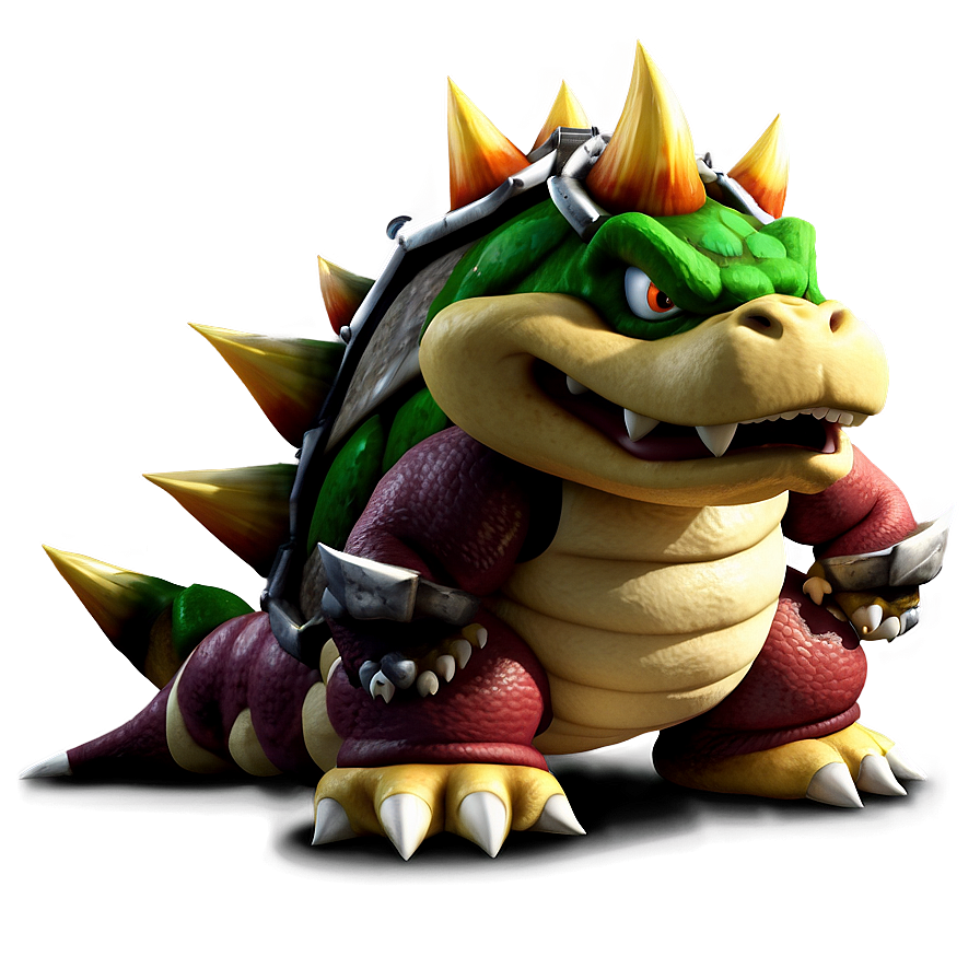 Bowser Character Art Png Euw PNG Image