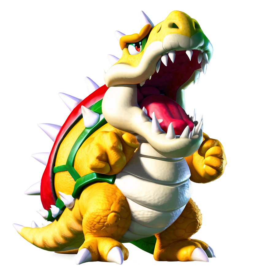 Bowser Roaring Loudly Png Nys PNG Image