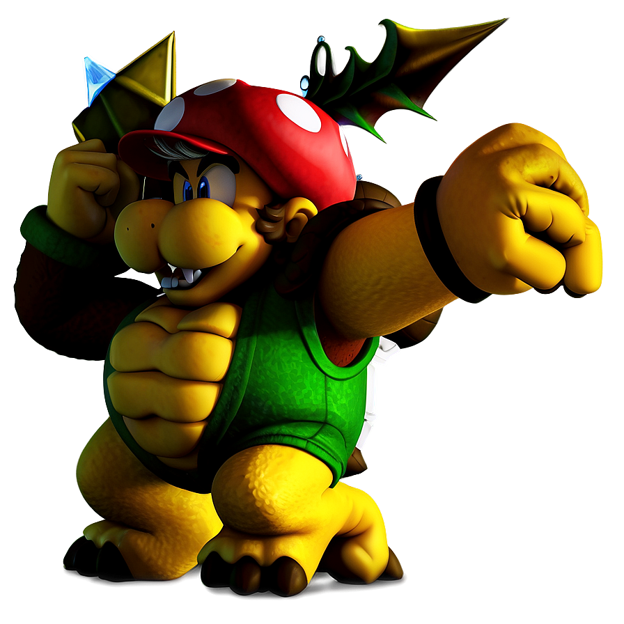 Bowser Vs Mario Png Goc PNG Image