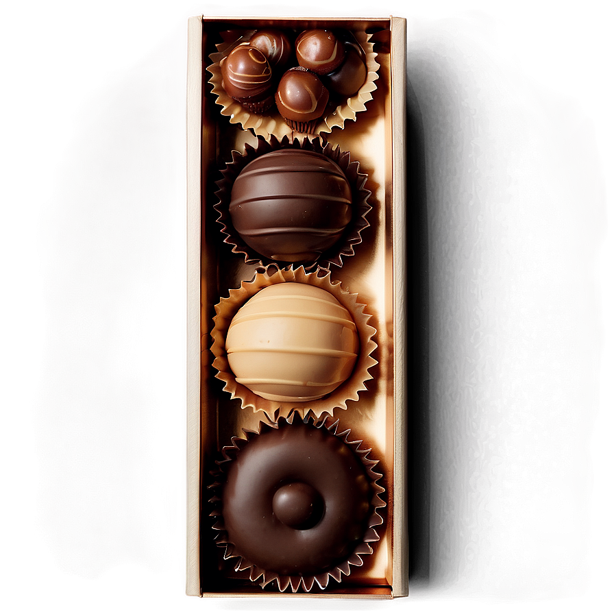 Box Of Chocolate Pralines Png 06212024 PNG Image