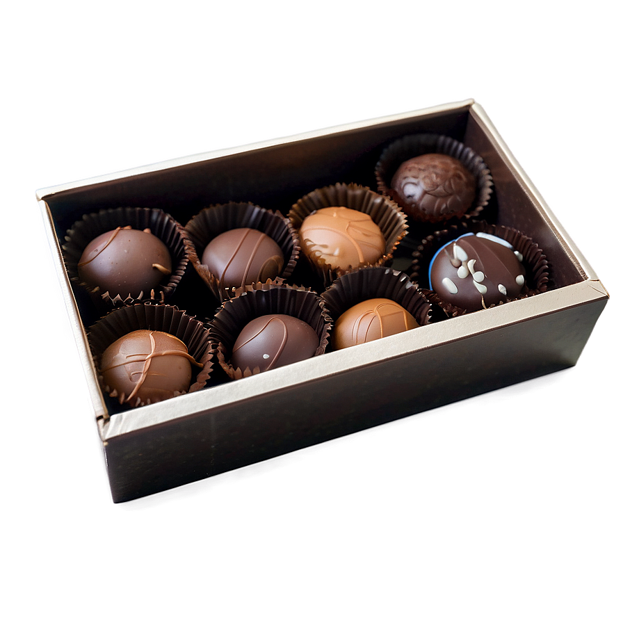 Box Of Vegan Chocolates Png 59 PNG Image