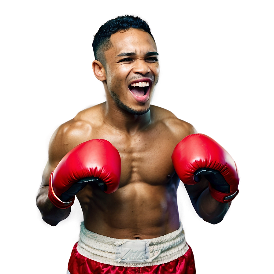 Boxer Celebrating Win Png 31 PNG Image