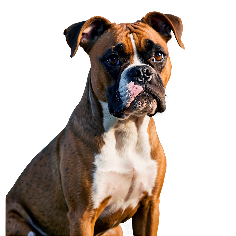 Boxer Dog Closeup Png Lba10 PNG Image