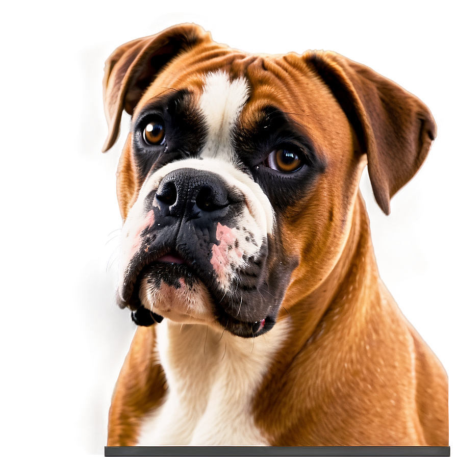 Boxer Dog Headshot Png Fwk76 PNG Image