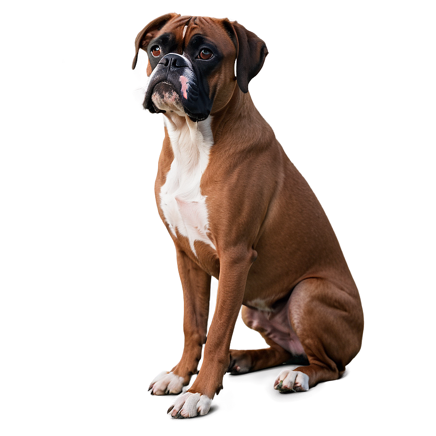 Boxer Dog Lying Down Png Dgd40 PNG Image