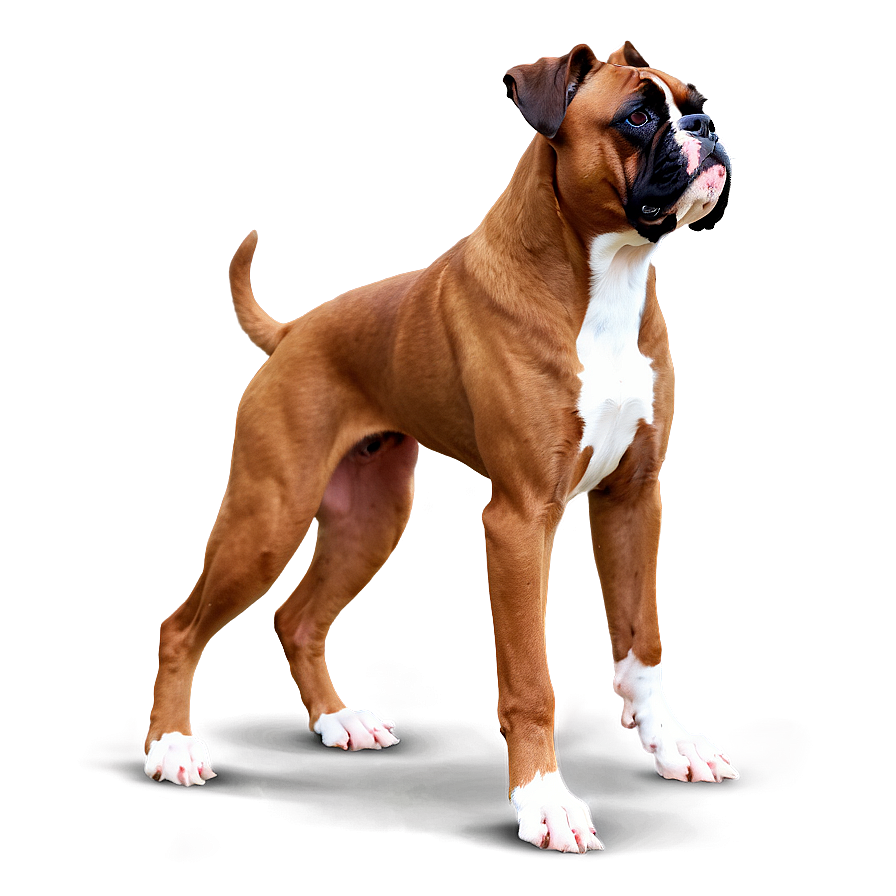 Boxer Dog Side View Png Mnq PNG Image