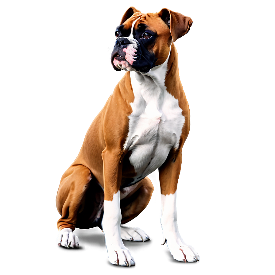 Boxer Dog Sketch Png 06242024 PNG Image