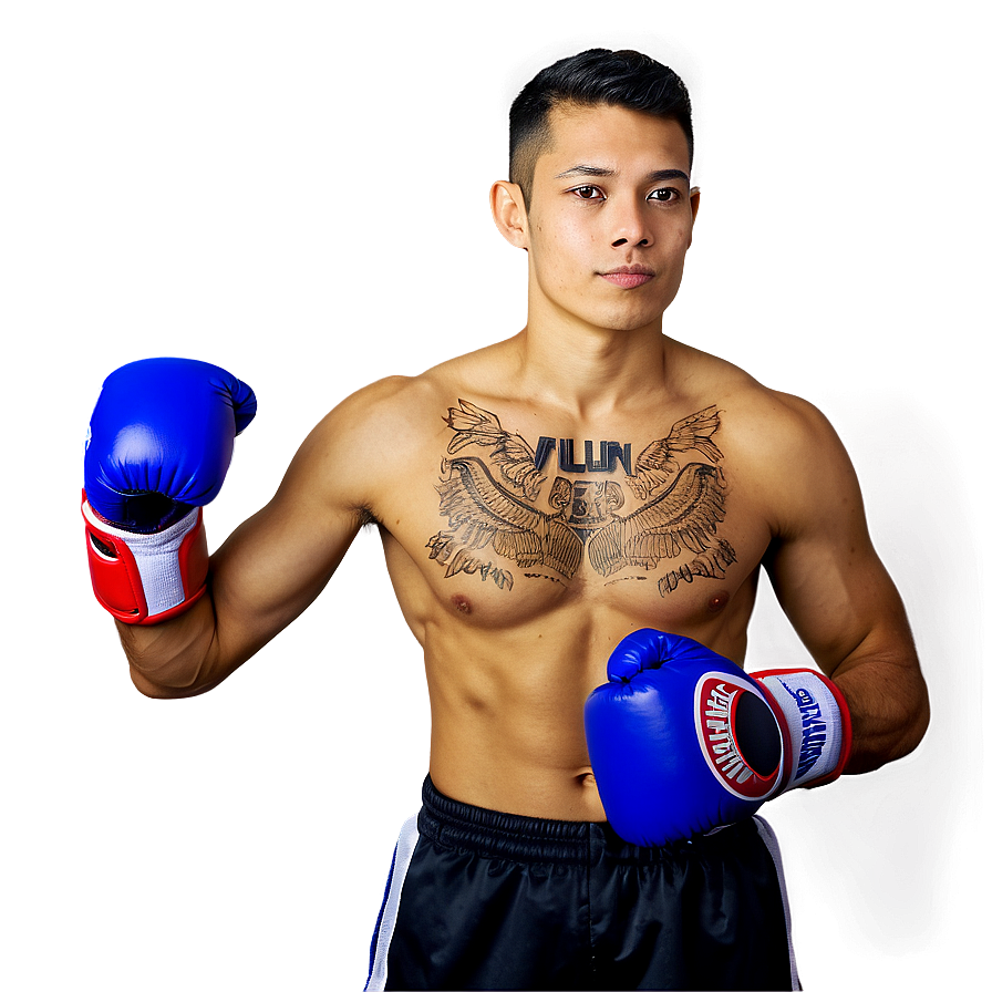 Boxer In Training Gear Png 06242024 PNG Image