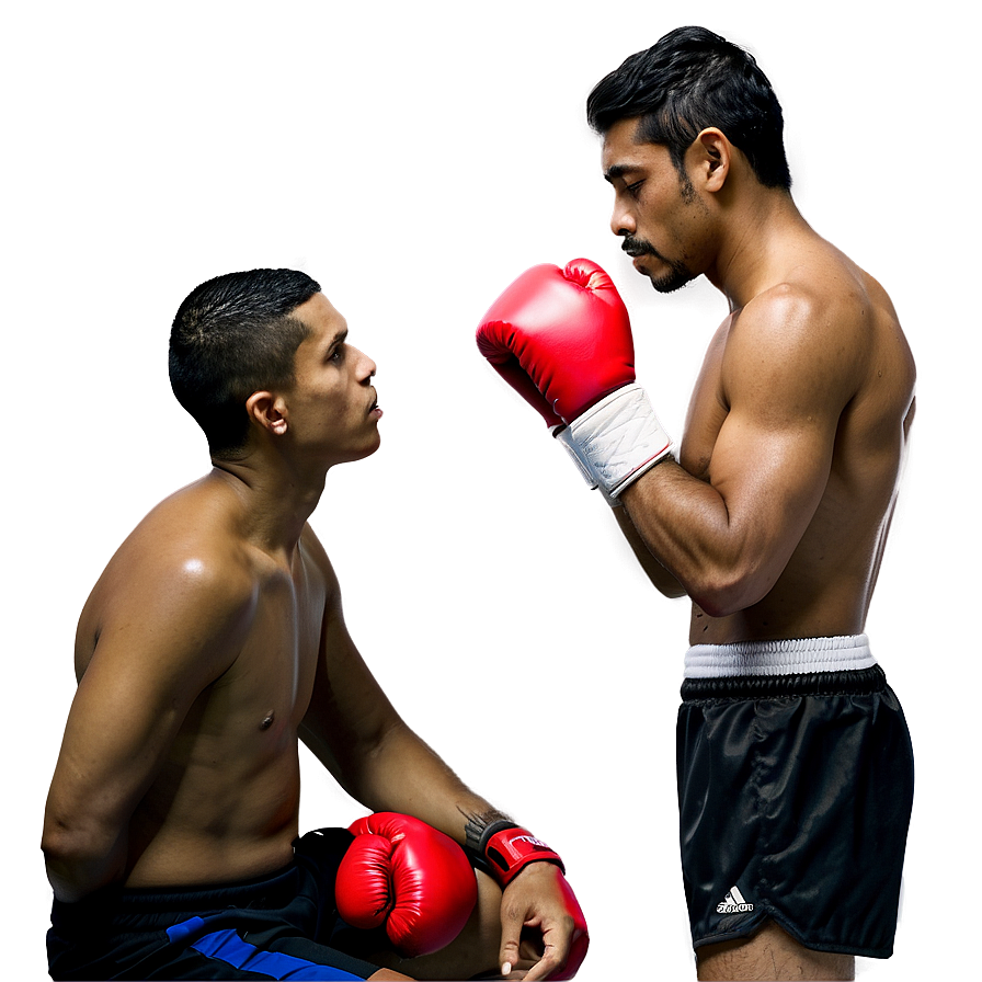 Boxer With Coach Png 06242024 PNG Image