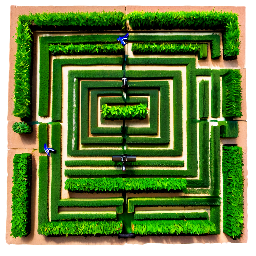 Boxwood Maze Png Tel30 PNG Image