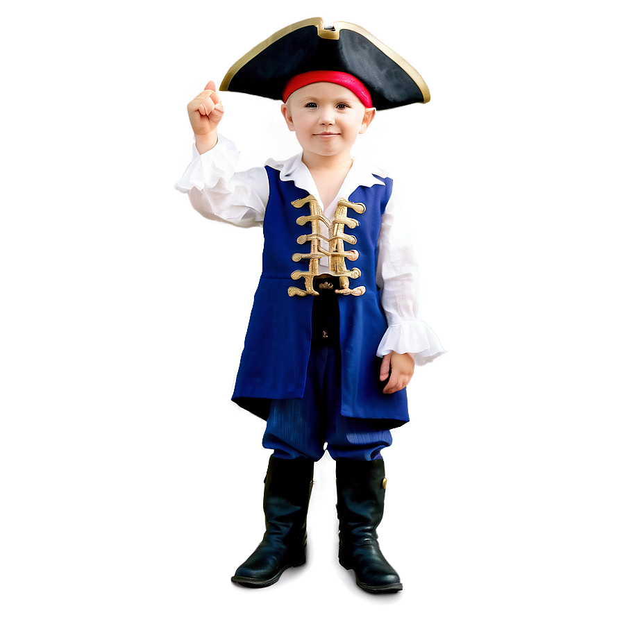 Boy Dressed As Pirate Png 05212024 PNG Image