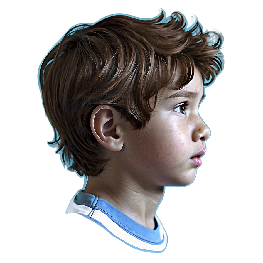 Boy Hair Sketch Png Wbu PNG Image