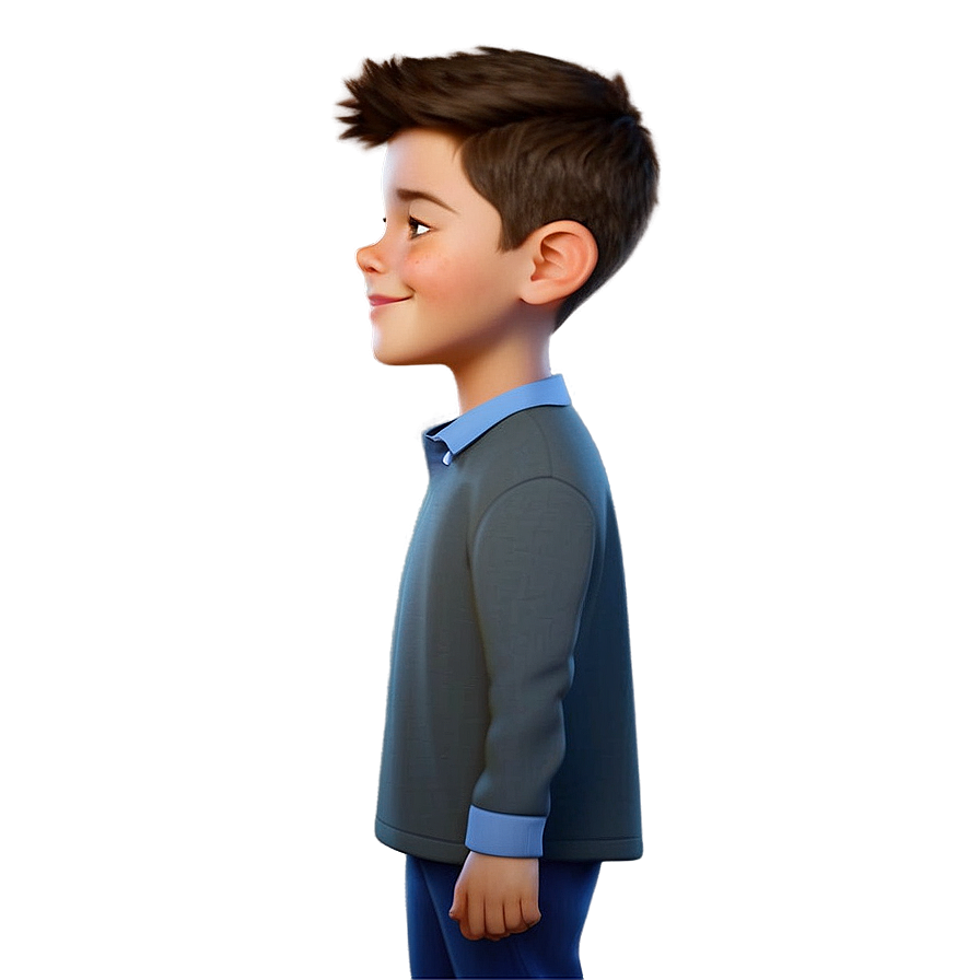 Boy Haircut Cartoon Png Gog91 PNG Image