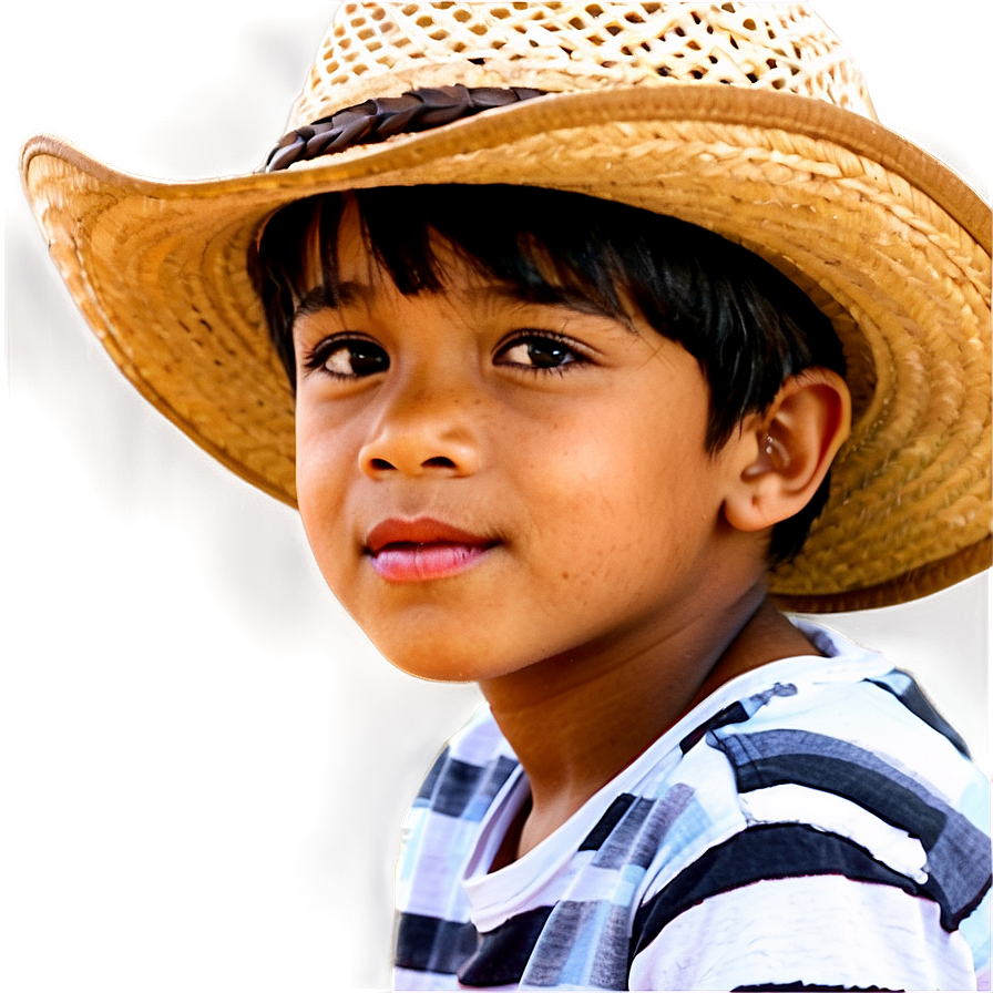 Boy In Cowboy Hat Png 05212024 PNG Image