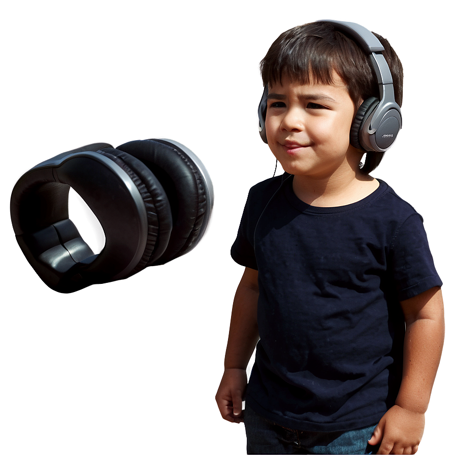 Boy With Headphones Png Kub PNG Image