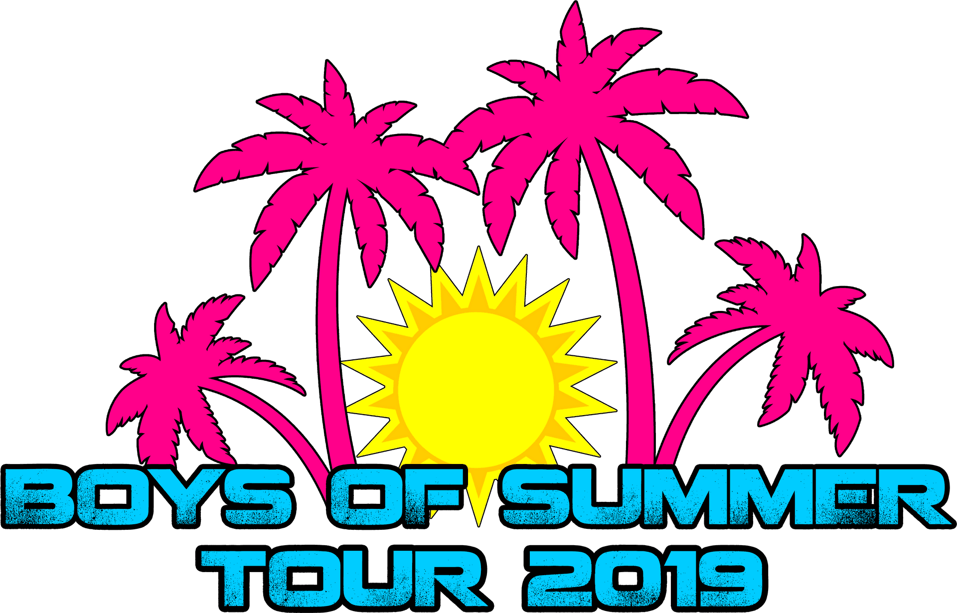 Boysof Summer Tour2019 Graphic PNG Image