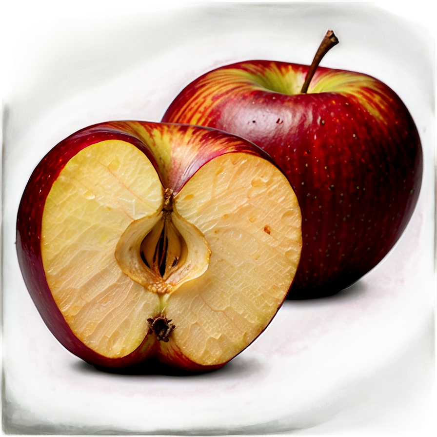 Braeburn Apple Detail Png Bll PNG Image